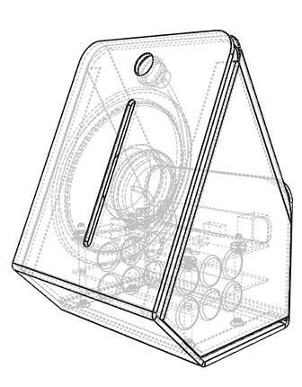 Assieme altoparlante_2 wireframe